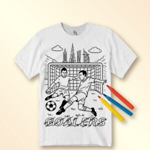 Rifda Colorme Washable Reusable GOALER's Football T-shirt